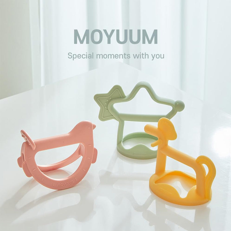 Moyuum Silicone Baby Teether Gift Pack