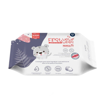 Mother-K First Wet Wipes Promise 100pcs