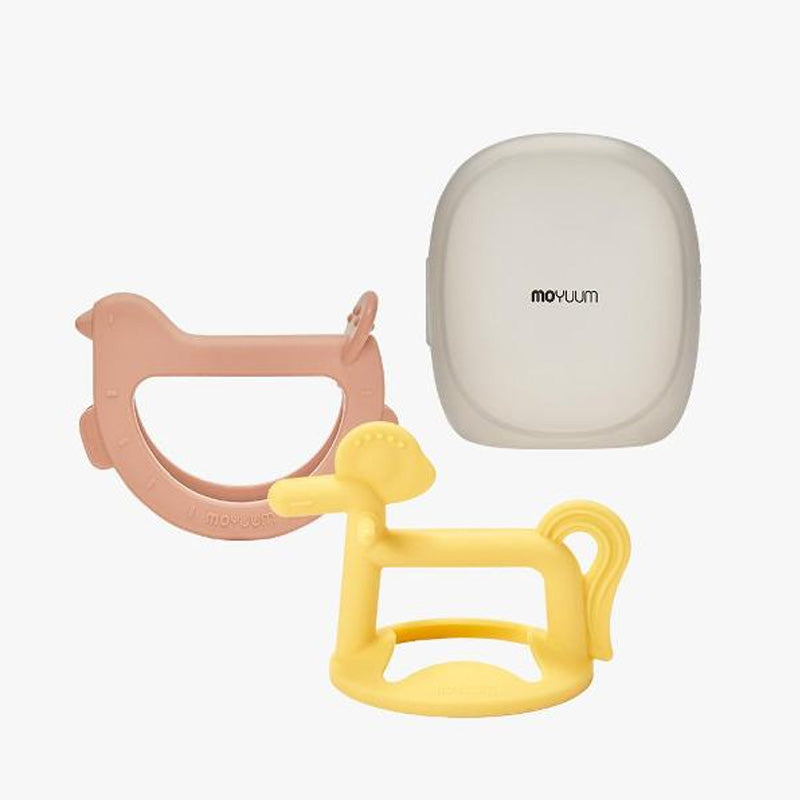 Moyuum Silicone Baby Teether Gift Pack