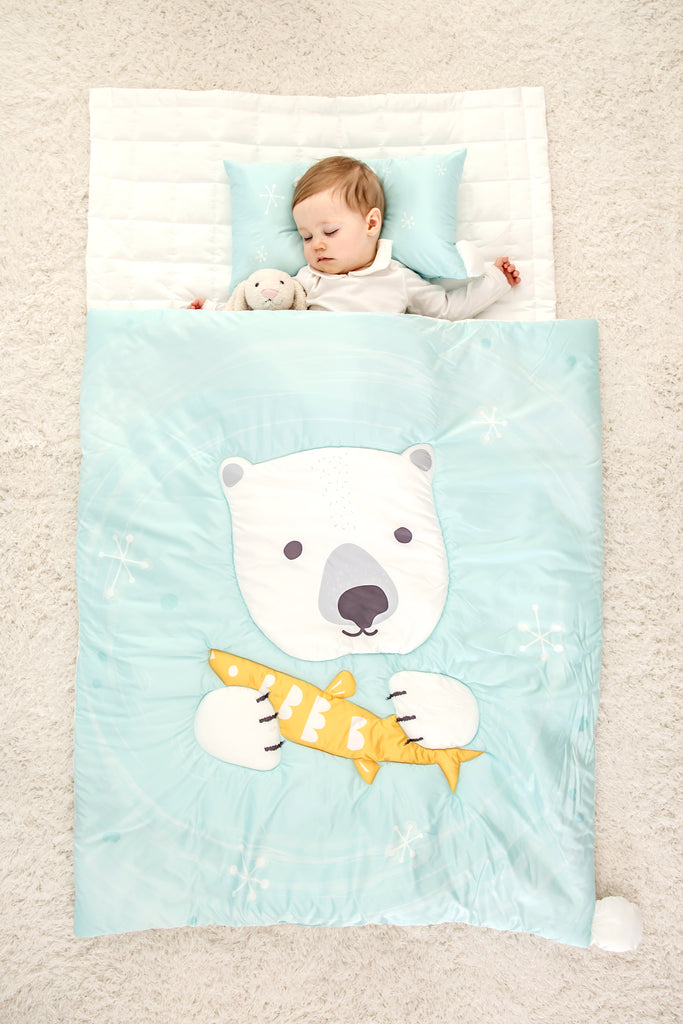 MIMIRU Nap Bedding Set (Blanket + Pillow + Pad)