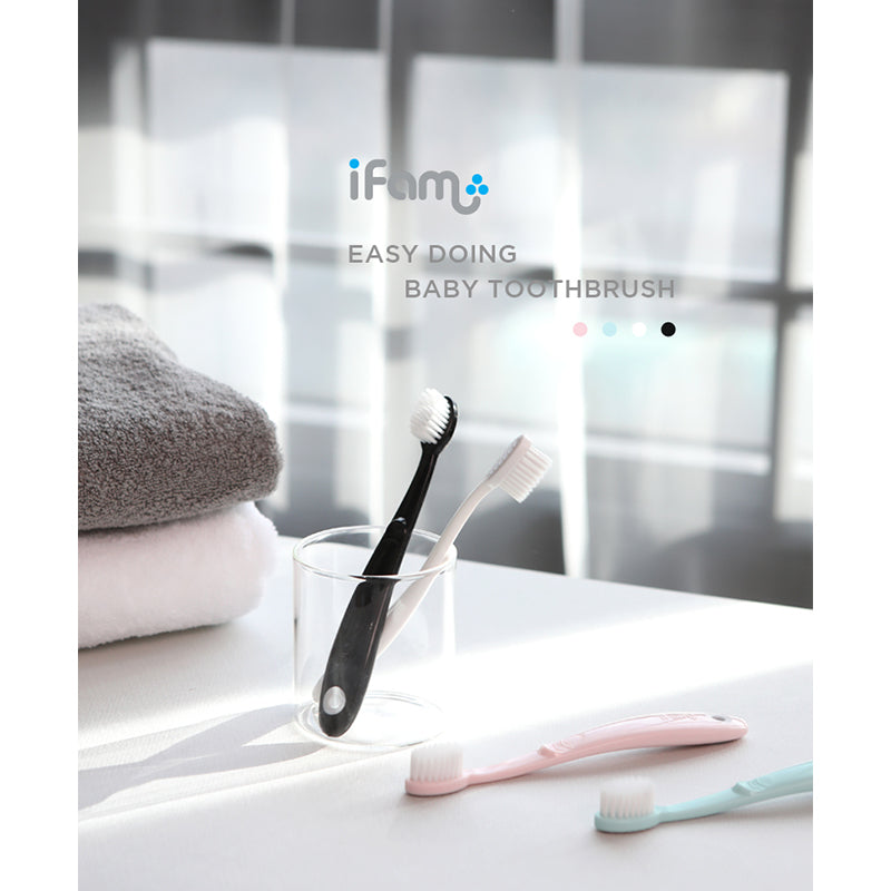 iFam Easy Doing Baby Toothbrush Set 2Pcs